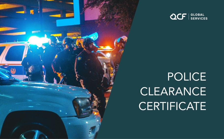 Police Clearance Certificate banner